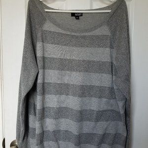 Silver and Gray Glitter Sweater